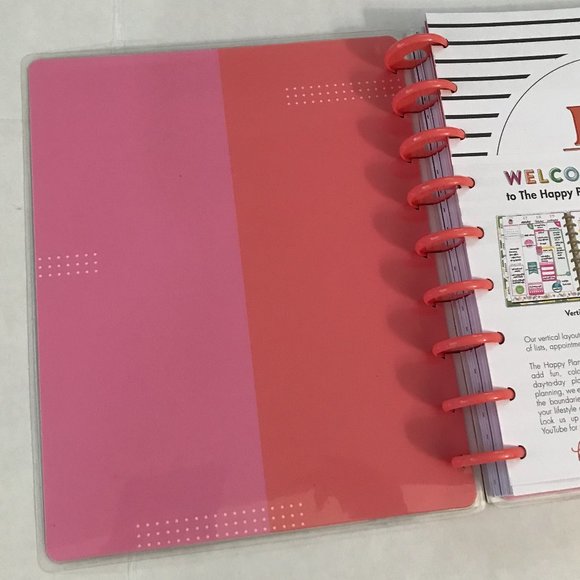 The Happy Planner Classic 18 Month Vertical Layout Hello Darling - Picture 3 of 12